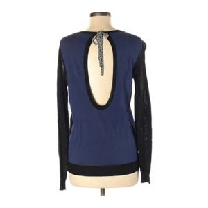 NWT Shae Blouse Medium Lightweight Viscose LS Party Festival Open Back